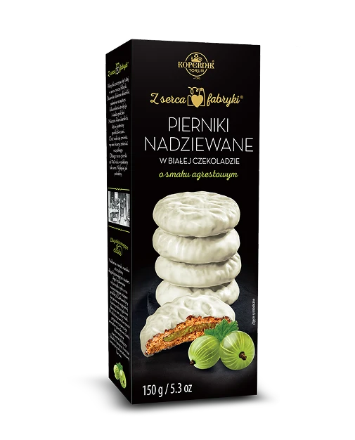Pierniki nadziewane w białej czekoladzie Agrest